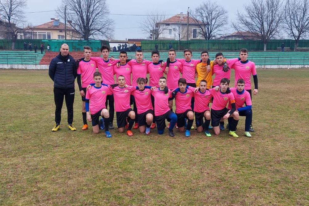 OFC Sofia - photo of the football team during a tournament in the city of Sandanski